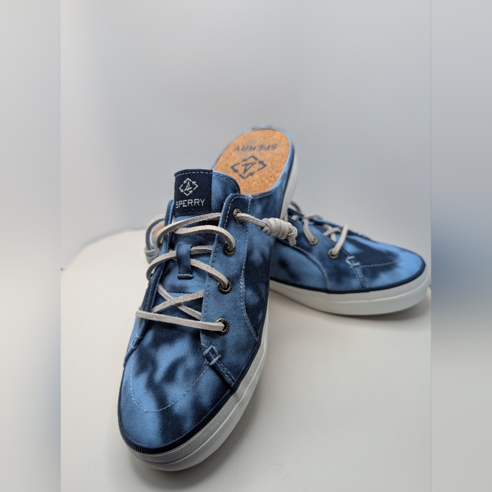 Sperry Blue Tie-Dye Slip-On Shoes    🎉Host Pick🎉 - Picture 5 of 6